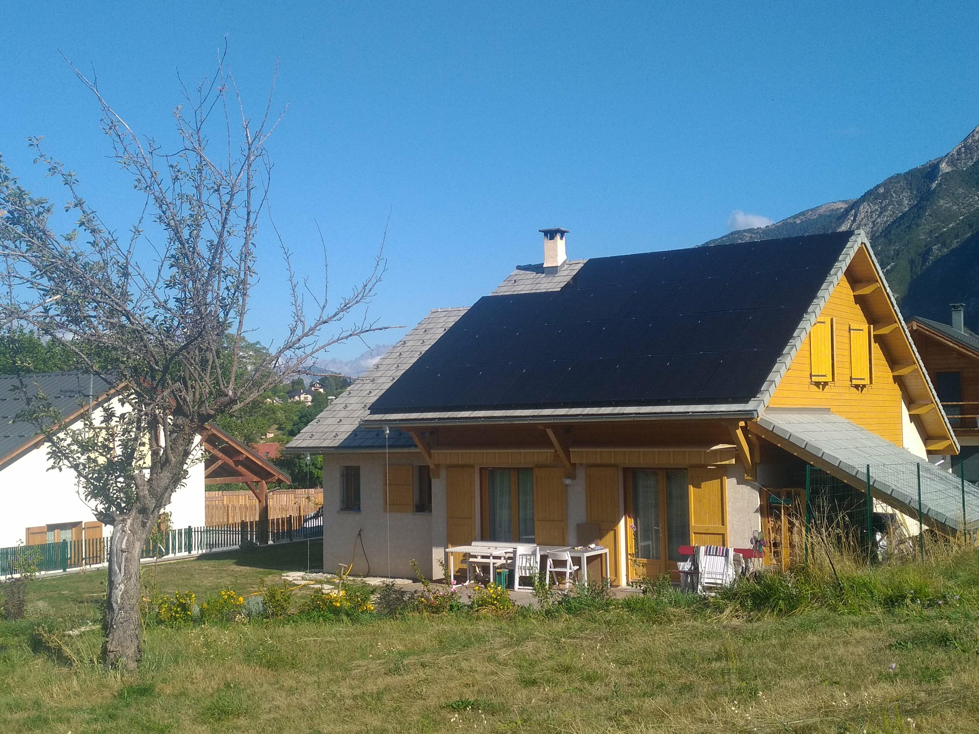 Toiture photovoltaique à Guillestre